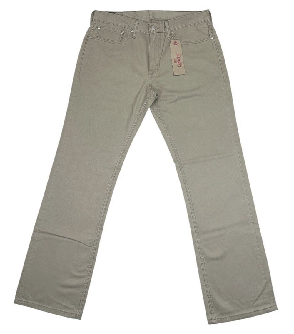 Levi’s 559 Relaxed Straight Pants Mens 34x34 Khaki Cotton Stretch NWT